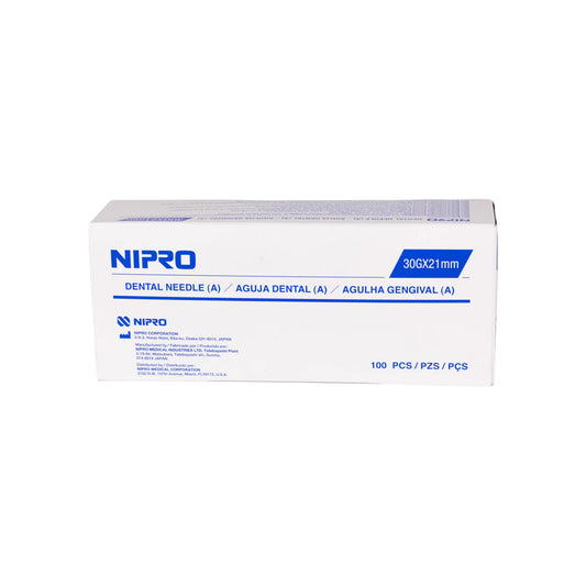 Aguja Dental 30G x 21 mm Nipro