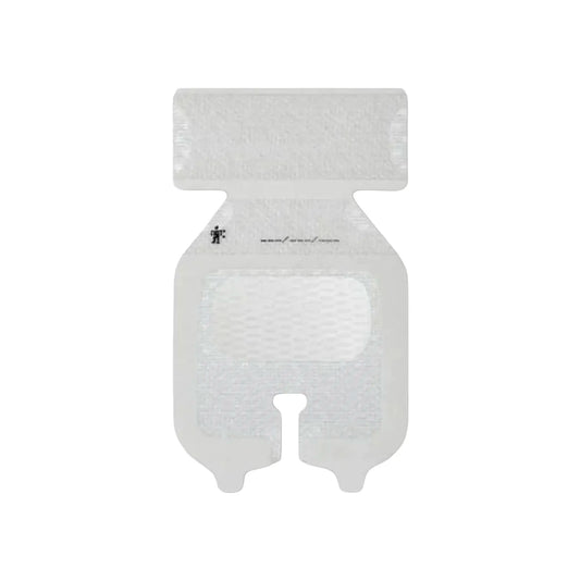 Apósito transparente Tegaderm IV Advanced de 3M, medida 6,5 x 7 cm, para fijación estéril de catéteres y protección de accesos vasculares, distribuido por Klinetix.