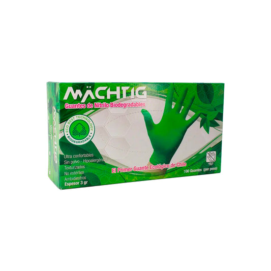 Guante Desechable de Nitrilo Biodegrádables Machtig