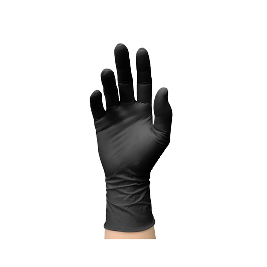 Guante Tresor Nitrilo Negro – Sin Polvo