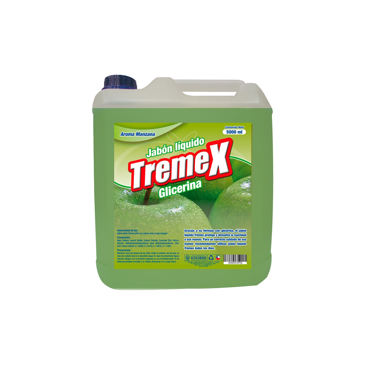 Jabón Líquido Tremex con Glicerina 5 L