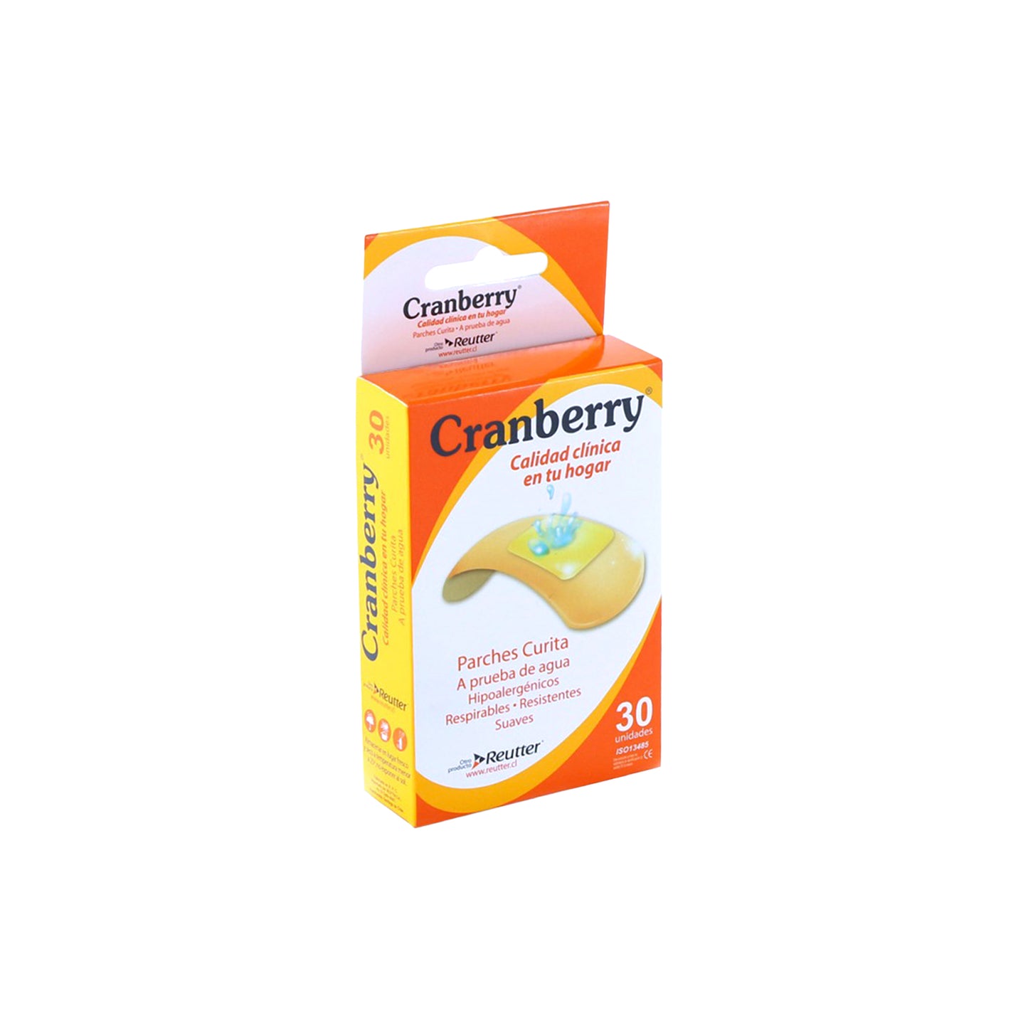 Parche Curita Cranberry A Prueba de Agua