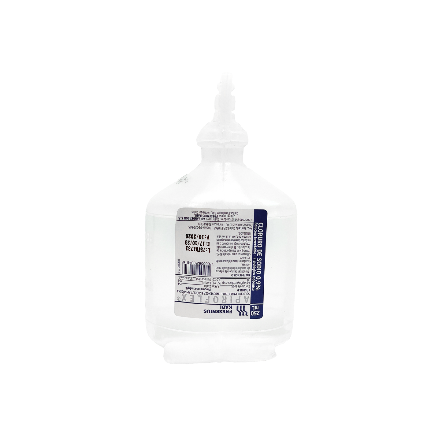 Suero Fisiológico 0.9% Fresenius Kabi