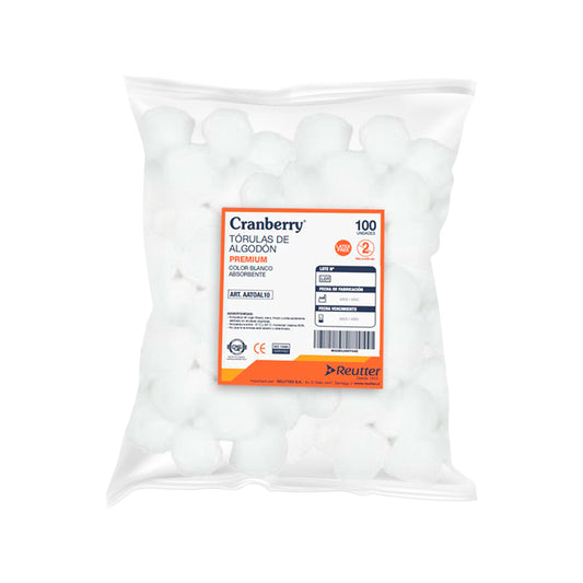 Tórulas de Algodón Cranberry