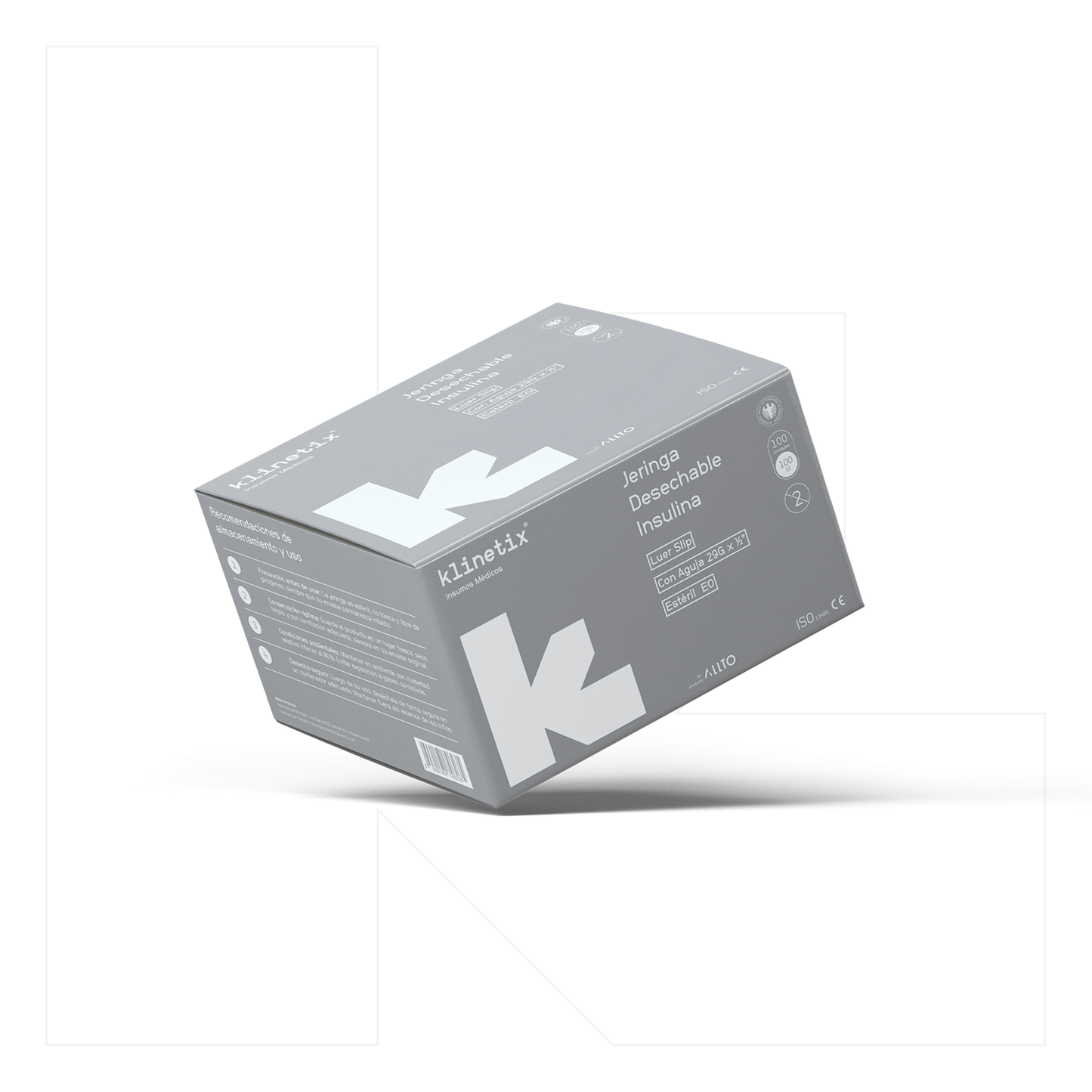Jeringa Insulina Klinetix 100 UI