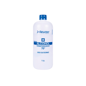 Alcohol Desnaturalizado 70% 1 L | Reutter