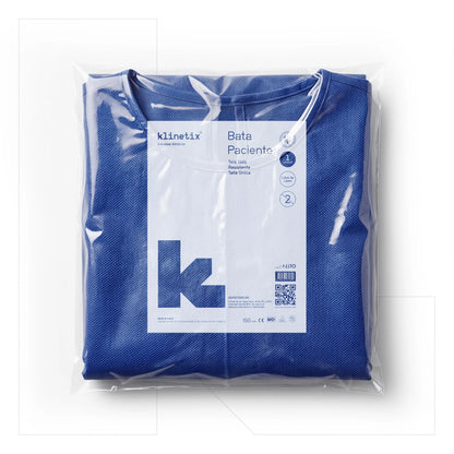 Bata Paciente Desechable SMS | Unidad Individual | Klinetix