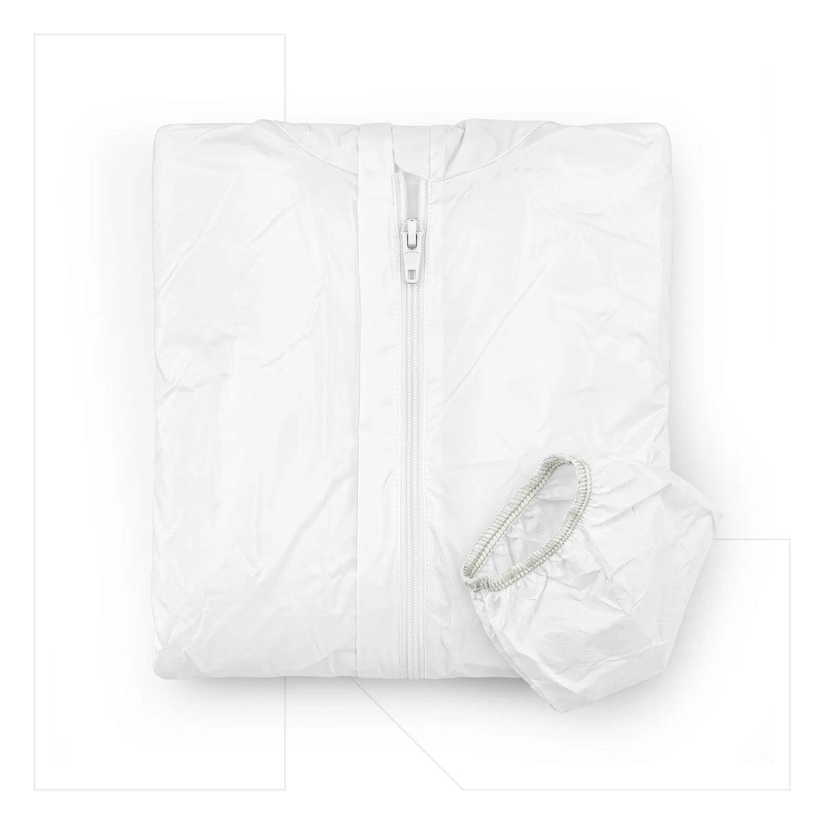Buzo Encapsulado Desechable Blanco | 1 unidad | Klinetix