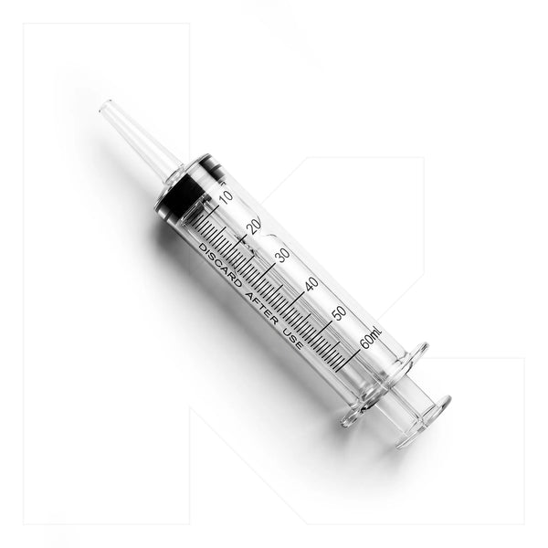 Jeringa 60 mL Punta Catéter | Caja 25 un | Klinetix