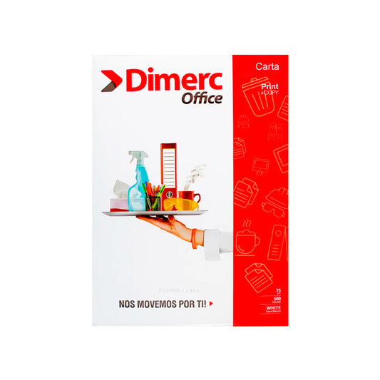 Papel Fotocopia Multipropósito Dimerc – Carta 75 g | 500 Hojas