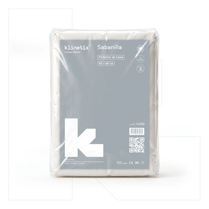 Sabanilla Protector de Cama 60 × 90 cm Sin Adhesivo | Pack 8 unidades | Klinetix