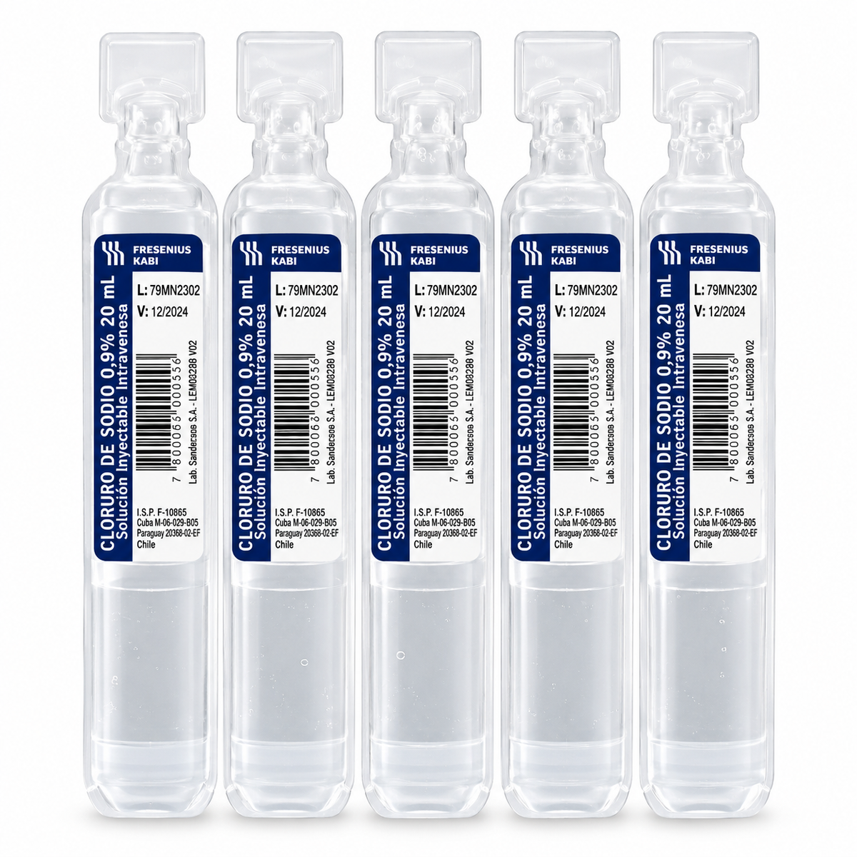 Suero Fisiológico 0,9% | 1 unidad | Lab. Sanderson