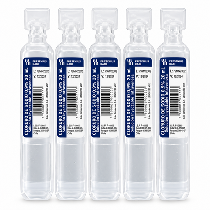 Suero Fisiológico 0,9% | 1 unidad | Lab. Sanderson