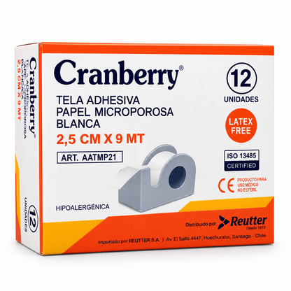 Tela Adhesiva Papel | Cranberry