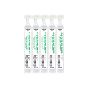 Ampollas Suero Fisiológico 0,9% Estéril 20 mL | Pack 5 Unidades | Biosano