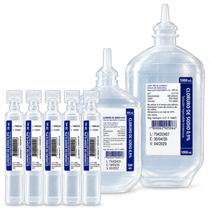 Suero Fisiológico 0,9% | 1 unidad | Lab. Sanderson